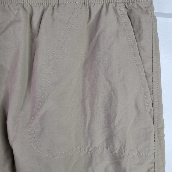 Columbia Women's Shorts Medium Khaki Tie-Front Nylon Hiking Outdoor - Picture 4 of 10
